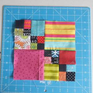 Four patch quilt block