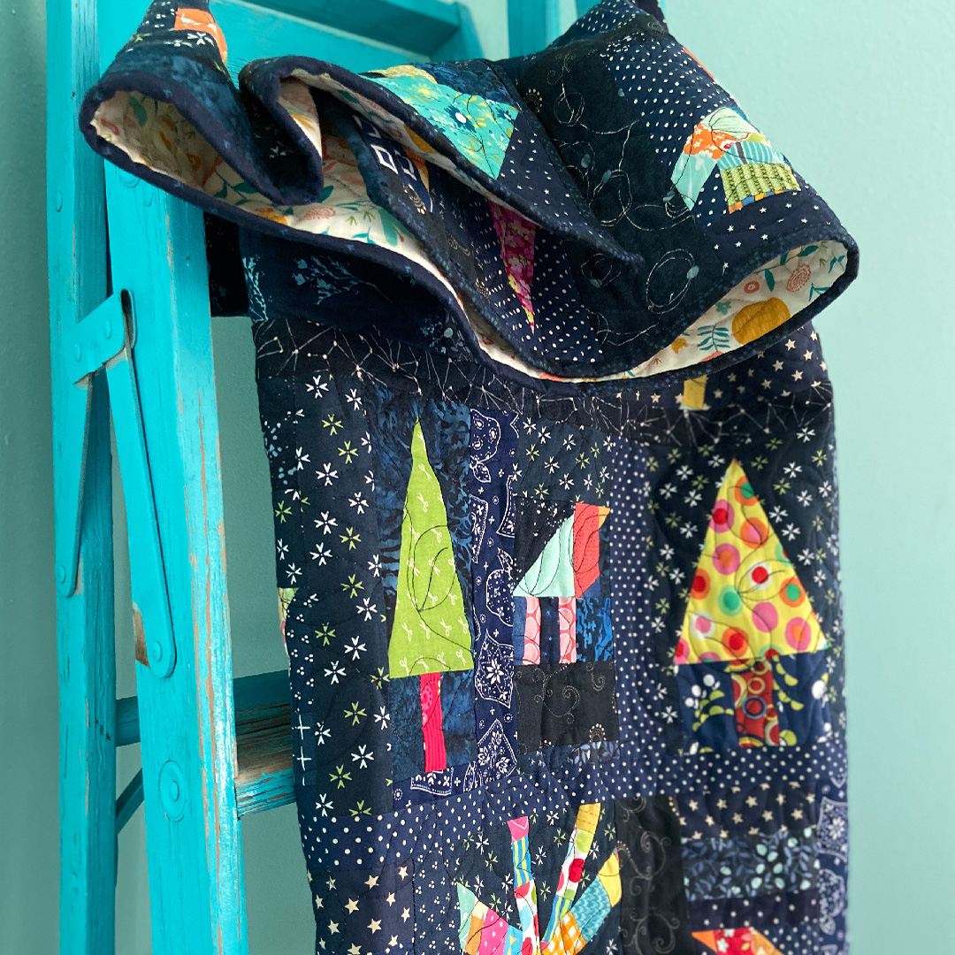 Wonky Tree Block Tutorial - Aunt Ems Quilts