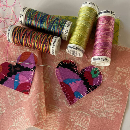 Blanket Stitch Applique Aunt Ems Quilts