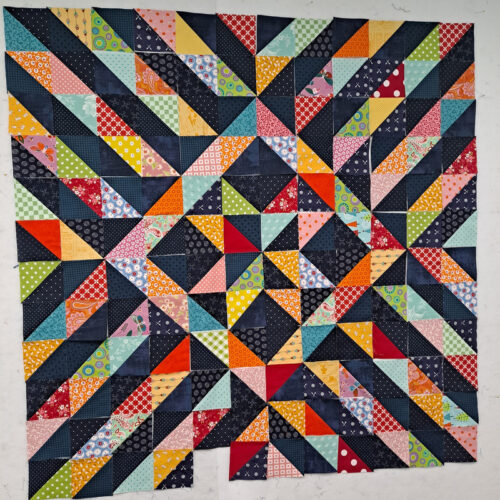 Moving It Forward with Half Square Triangles - Aunt Ems Quilts