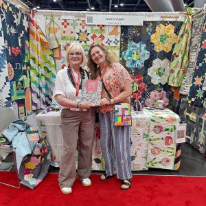 Zen Chic and Aunt Em at International quilt market