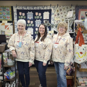 local quilt shop staff